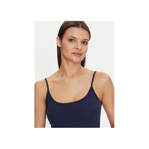 Gina Tricot Top 22470 Granatowy Slim Fit Gina Tricot XS MODIVO