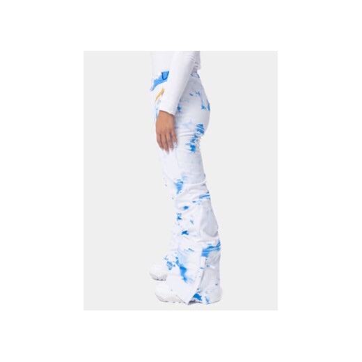 Roxy Spodnie narciarskie Chloe Kim Pt Snpt ERJTP03222 Biały Regular Fit S MODIVO