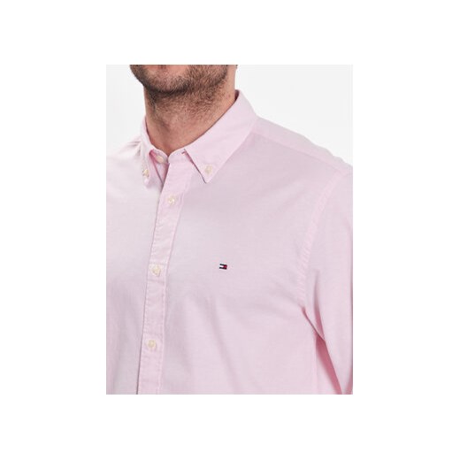 Tommy Hilfiger Koszula 1985 MW0MW29968 Różowy Regular Fit Tommy Hilfiger XL MODIVO