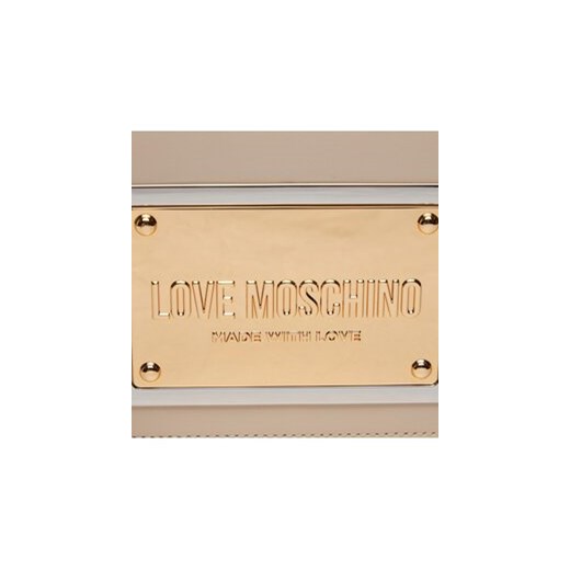 LOVE MOSCHINO Torebka JC4357PP0IK1211A Beżowy Love Moschino uniwersalny MODIVO