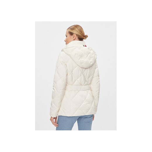 Tommy Hilfiger Kurtka puchowa WW0WW40327 Écru Regular Fit Tommy Hilfiger M MODIVO