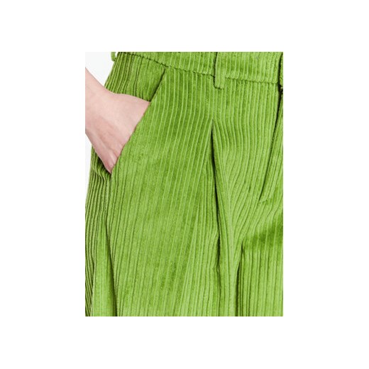 Gestuz Spodnie materiałowe Megan 10906751 Zielony Relaxed Fit Gestuz 34 MODIVO
