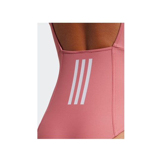 adidas Strój kąpielowy Iconisea 3-Stripes Swimsuit IB9243 Różowy Fitted Fit 34 MODIVO