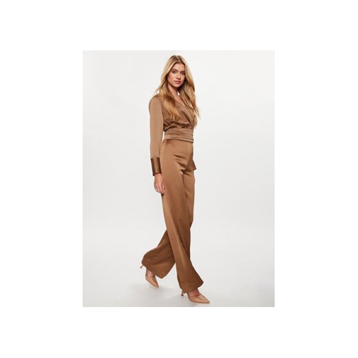Marciano Guess Spodnie materiałowe 3YGB03 9861Z Beżowy Regular Fit Marciano Guess 48 MODIVO