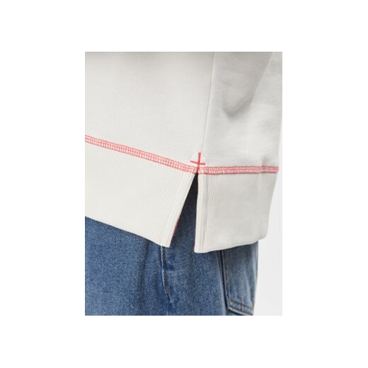 Pepe Jeans Bluza Hache PL581398 Biały Boxy Fit Pepe Jeans M MODIVO