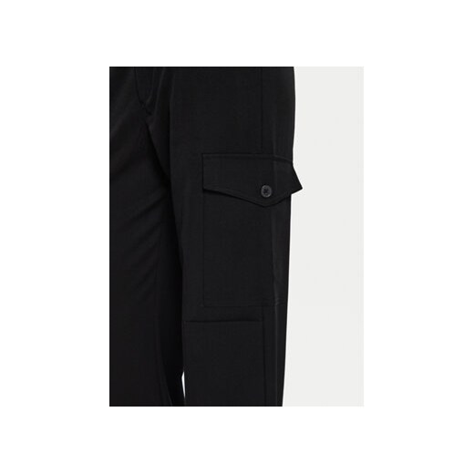 Desigual Spodnie materiałowe Volga 24WWPW17 Czarny Straight Fit Desigual L MODIVO