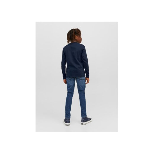 Jack&Jones Junior Bluzka 12244209 Granatowy Regular Fit Jack&jones Junior 176 MODIVO