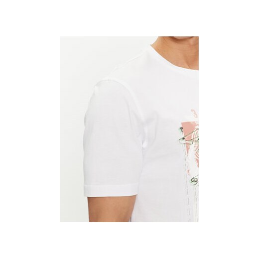 Boss T-Shirt Te_Cassatte 50516003 Biały Regular Fit M MODIVO