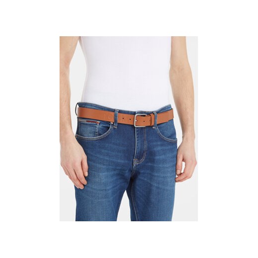 Tommy Jeans Pasek Męski Tjm Finley 3.5 AM0AM10904 Brązowy Tommy Jeans 95 MODIVO