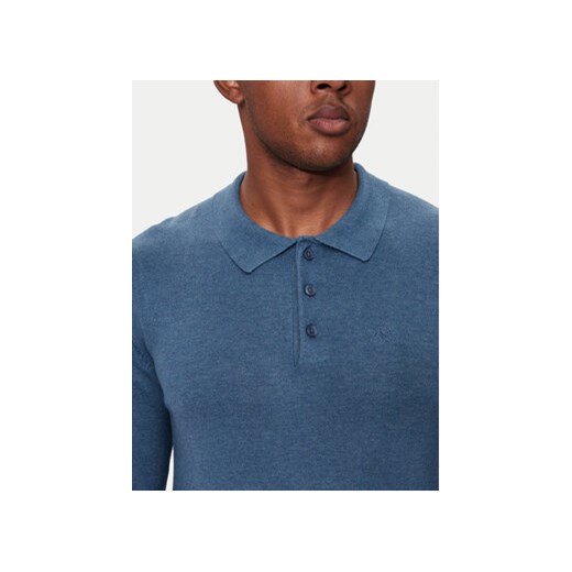 Lindbergh Polo 30-800144 Niebieski Regular Fit XXL MODIVO