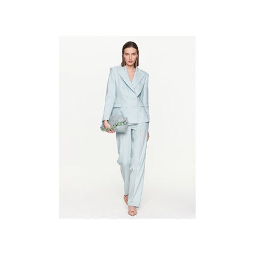 MVP Wardrobe Marynarka MVPE3GI017.0TE0138 Zielony Regular Fit Mvp Wardrobe 38 MODIVO