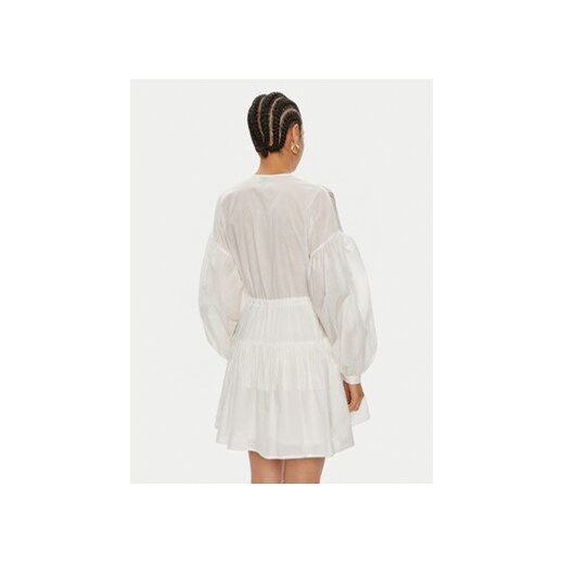 Pinko Sukienka codzienna Baaria 103741 A1XN Biały Regular Fit Pinko 44 MODIVO