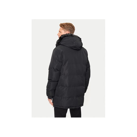 Brave Soul Parka MJK-COLNEBLACK Czarny Regular Fit L MODIVO