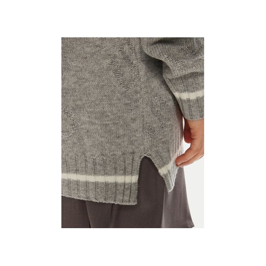 Liu Jo Sweter TF4173 MS55L Szary Regular Fit Liu Jo S MODIVO