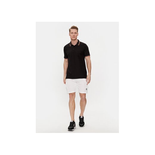 Brave Soul Polo MPS-149COSMO Czarny Straight Fit S MODIVO
