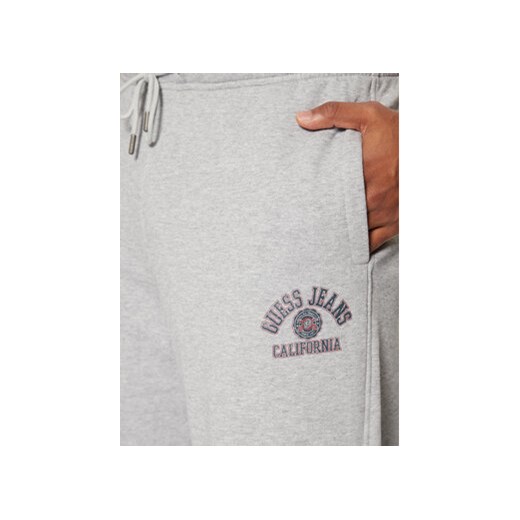 Guess Spodnie dresowe M5RB52 KCPR1 Szary Regular Fit Guess S MODIVO