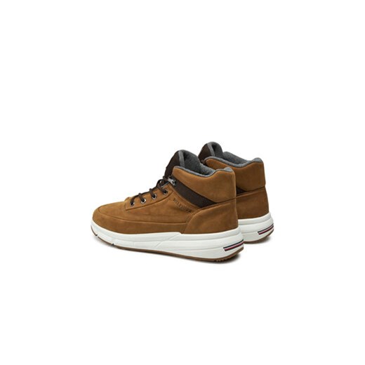 Tommy Hilfiger Sneakersy Hilfiger Warm Nubuck Hybrid B FM0FM05189 Brązowy Tommy Hilfiger 41 MODIVO