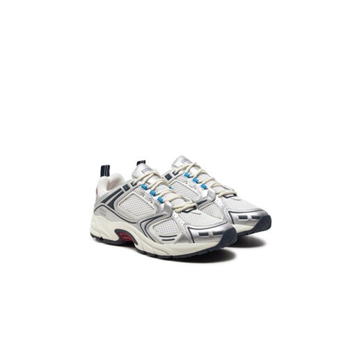 Tommy Jeans Sneakersy Archive Retro Runner EM0EM01486 Srebrny Tommy Jeans 40 MODIVO