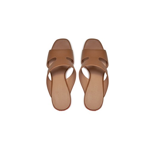 Pinko Klapki Darly 06 SD0043 P001 Beżowy Pinko 35 MODIVO
