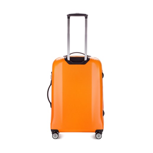 56-3-57X-55 Komplet walizek na kółkach wittchen pomaranczowy z zamkiem