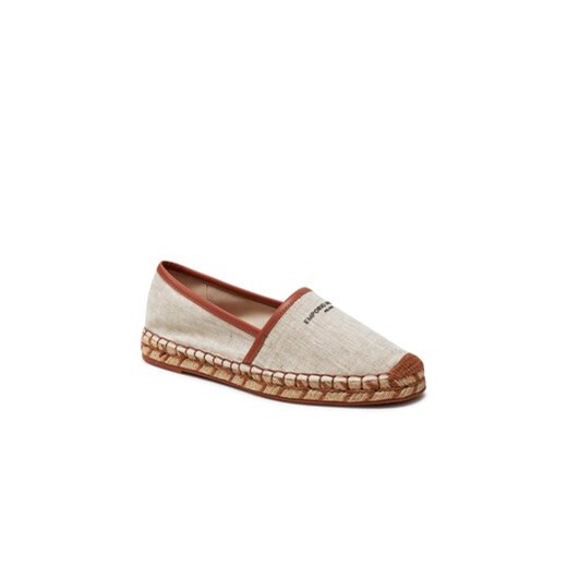 Emporio Armani Espadryle X3S033 XR136 A102 Beżowy Emporio Armani 39 MODIVO