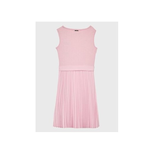 Guess Sukienka codzienna J2GK40 RC1S0 Różowy Regular Fit Guess 4Y MODIVO