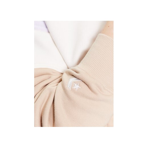 Converse Bluza Color Block Chainstitch 10024524-A02 Kolorowy Classic Fit Converse L MODIVO