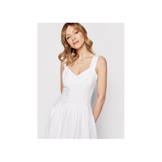 Silvian Heach Sukienka codzienna PGP22129VE Biały Regular Fit 42 MODIVO