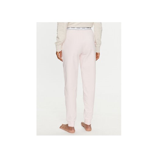 Guess Spodnie dresowe Carrie O3YB00 KBS91 Różowy Regular Fit Guess XL MODIVO