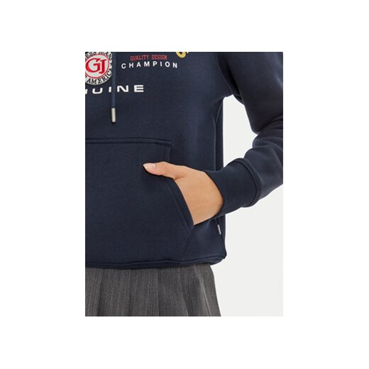 Guess Jeans Bluza W4BQ20 KC811 Granatowy Regular Fit XXL MODIVO