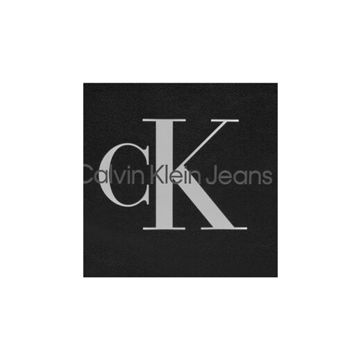 Calvin Klein Jeans Saszetka Monogram Soft Reporter 22 K50K511503 Czarny uniwersalny MODIVO