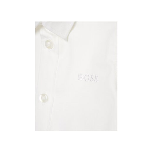 Boss Koszula J05A36 Biały Regular Fit 6M MODIVO