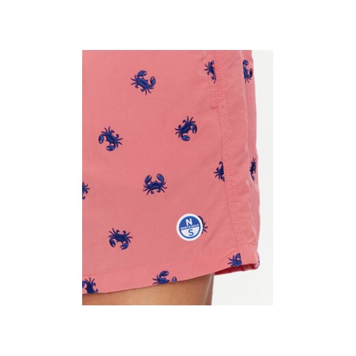 North Sails Szorty kąpielowe 673731 Różowy Regular Fit North Sails S MODIVO
