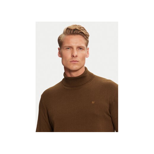 Wrangler Golf 112357293 Brązowy Regular Fit Wrangler S MODIVO