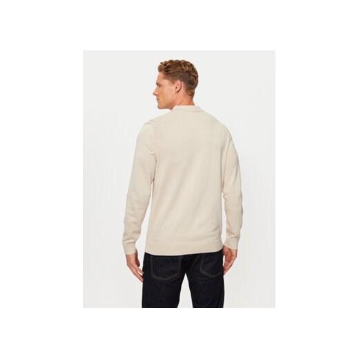 Jack&Jones Sweter Fred 12258582 Beżowy Regular Fit XL MODIVO