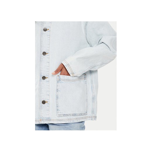 American Vintage Kurtka jeansowa Joybird JOY16IE24 Niebieski Relaxed Fit American Vintage S_M MODIVO