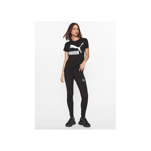 Puma T-Shirt Classics Logo 530076 Czarny Regular Fit Puma S MODIVO