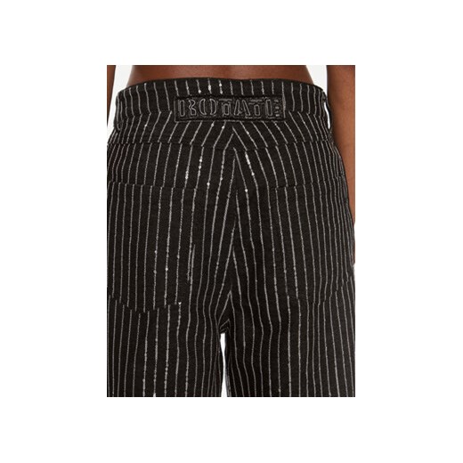 ROTATE Spodnie materiałowe 111791100 Czarny Wide Leg Rotate 26 MODIVO