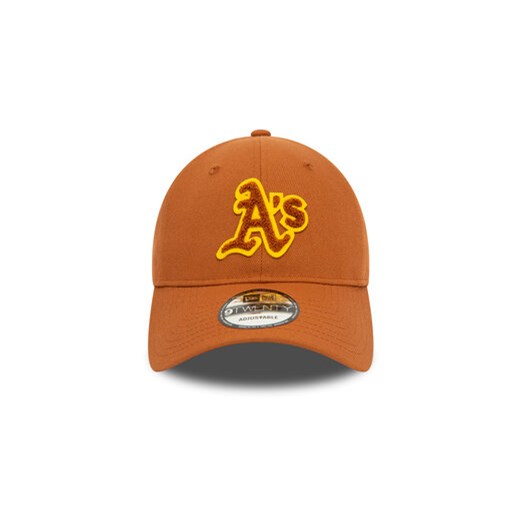 New Era Czapka z daszkiem Boucle 920 Athletics 60435078 Brązowy New Era uniwersalny MODIVO