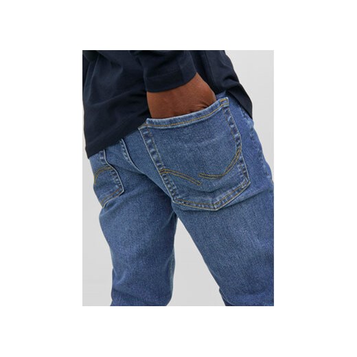 Jack&Jones Junior Jeansy Liam 12242680 Niebieski Skinny Fit Jack&jones Junior 152 MODIVO
