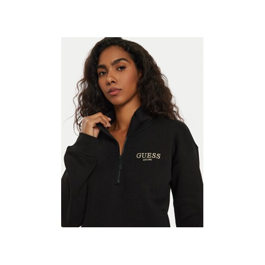 Guess Bluza V4BQ18 KCHX0 Czarny Regular Fit Guess XS MODIVO