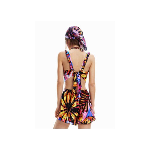 Desigual Kombinezon 23SWMW04 Kolorowy Regular Fit Desigual M MODIVO