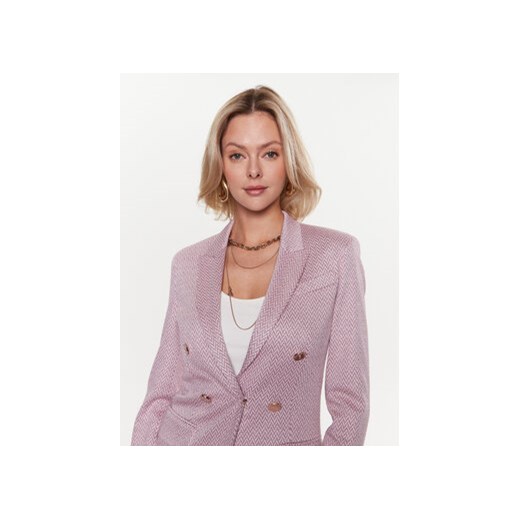 Liu Jo Marynarka CA3407 J1919 Różowy Regular Fit Liu Jo 40 MODIVO