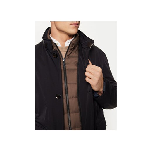 Bugatti Płaszcz przejściowy 674128 69081 Granatowy Regular Fit Bugatti 48 MODIVO