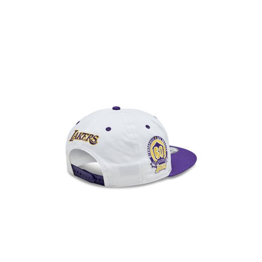 New Era Czapka White Crown Patch 950 Lakers 60364274 Biały New Era M_L MODIVO