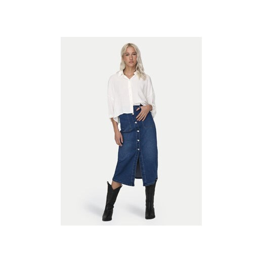 ONLY Koszula Lastrid 15307870 Biały Regular Fit XL MODIVO