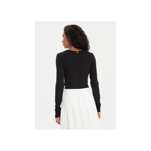 TWINSET Body 241TE2131 Czarny Slim Fit Twinset 44 MODIVO