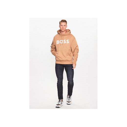 Boss Bluza 50496661 Beżowy Oversize XXL MODIVO