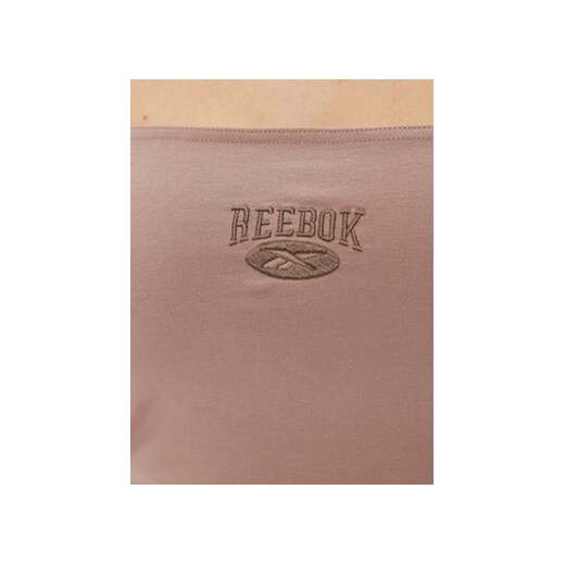 Reebok Top Archive Essentials IL6290 Beżowy Fitted Fit Reebok S MODIVO