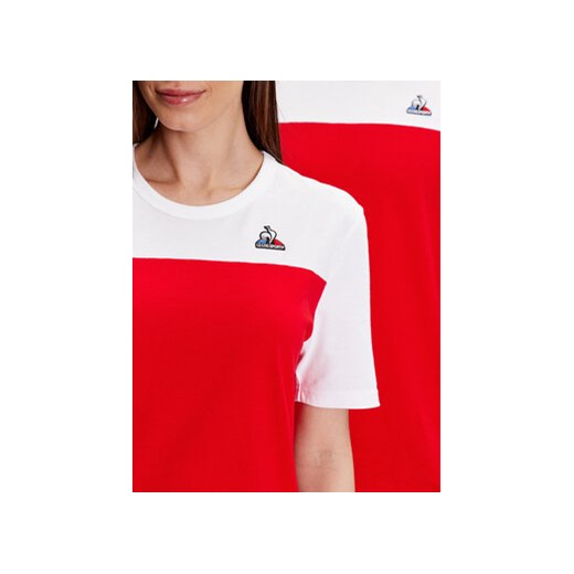 Le Coq Sportif T-Shirt Unisex 2310366 Czerwony Regular Fit Le Coq Sportif S MODIVO